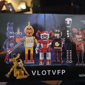 Lego Multicolor Animatronic Figure Playset - Red, Yellow, Purple, Brown, Black